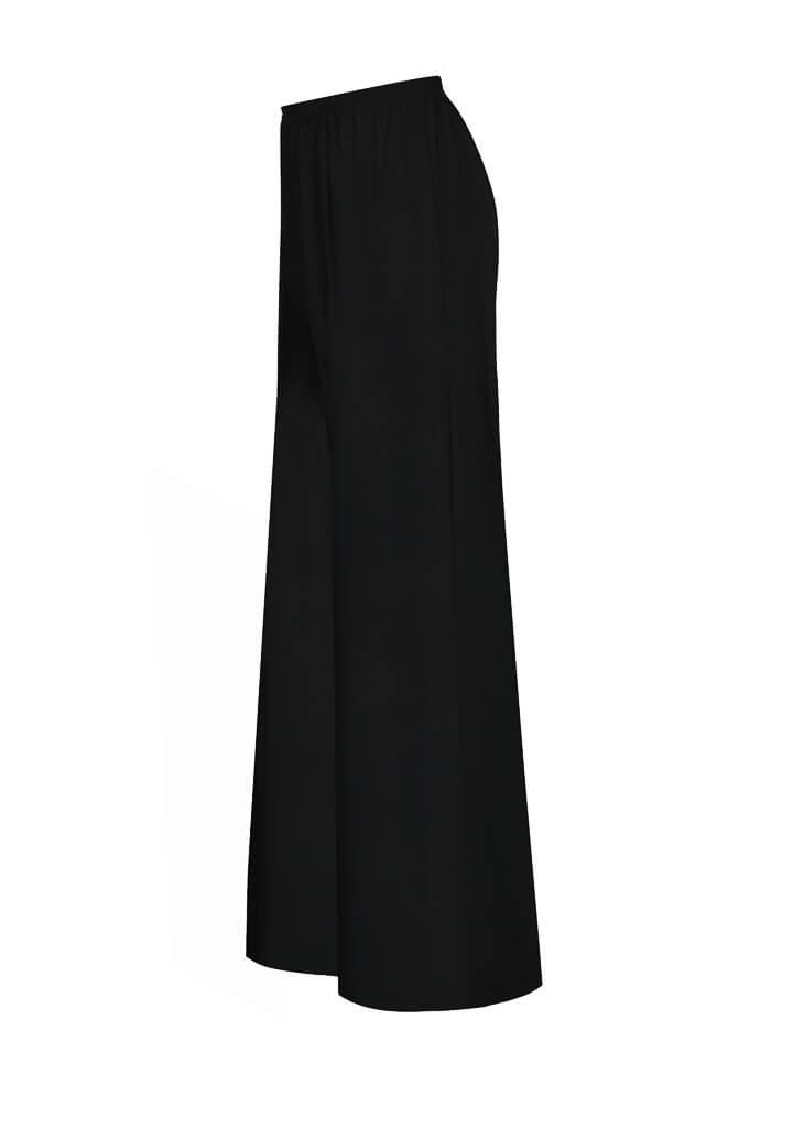 Чорні жіночі штани Клеш зі стрейчем великих розмірів/жіночі штани стрейчеві штани