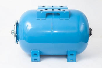 Гідроакумулятор горизонтальний 24л (синій)