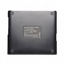 Зарядний Alitek LCD Dual для 2 акумуляторів Panasonic VW-VBT380 / VBT190, VW-VBK360 / VBK180 / VBL090 / VBY, фото 6