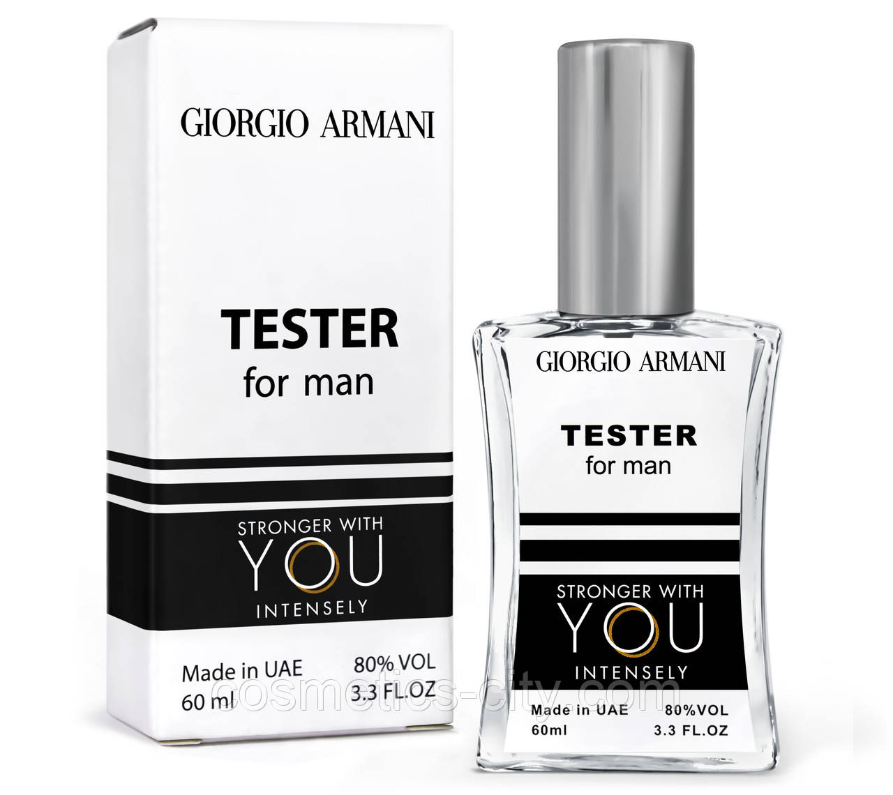 Тестер чоловічий Giorgio Armani Emporio Armani Stronger With You Intensely, 60 мл. NEW, фото 1