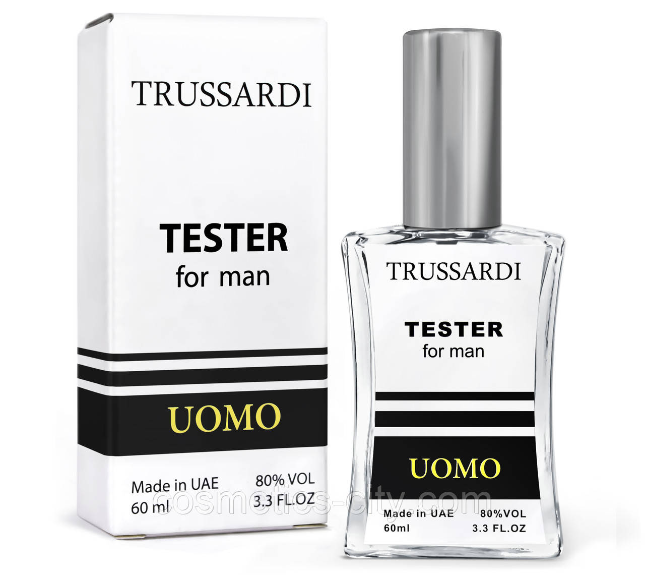 Тестер чоловічий Trussardi Uomo, 60 мл. NEW