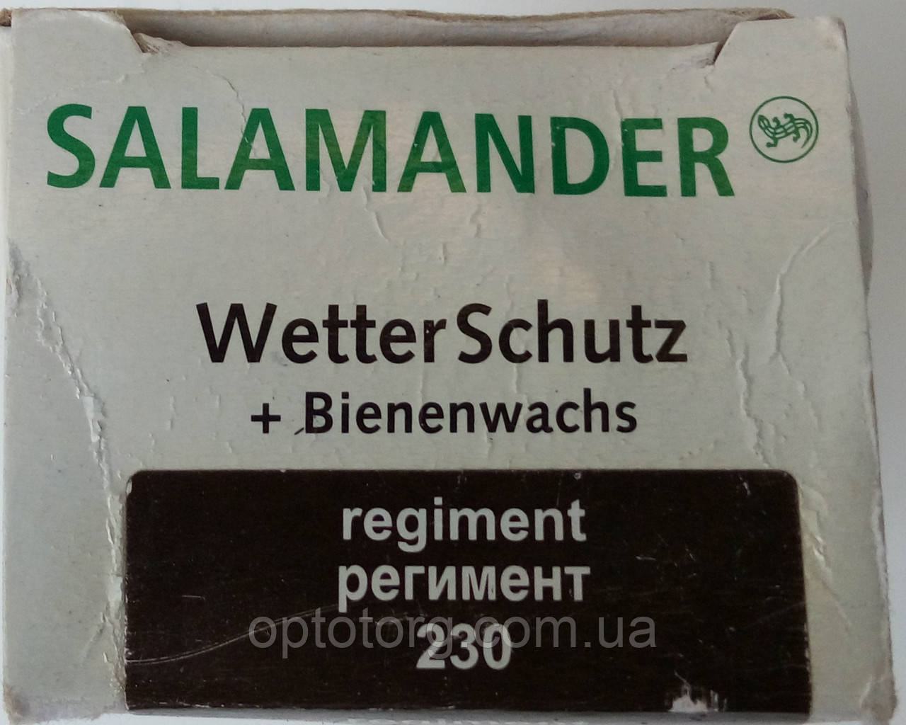 Крем із губкою регумент "Wetter-Schutz" для гладкої шкіри Salamander