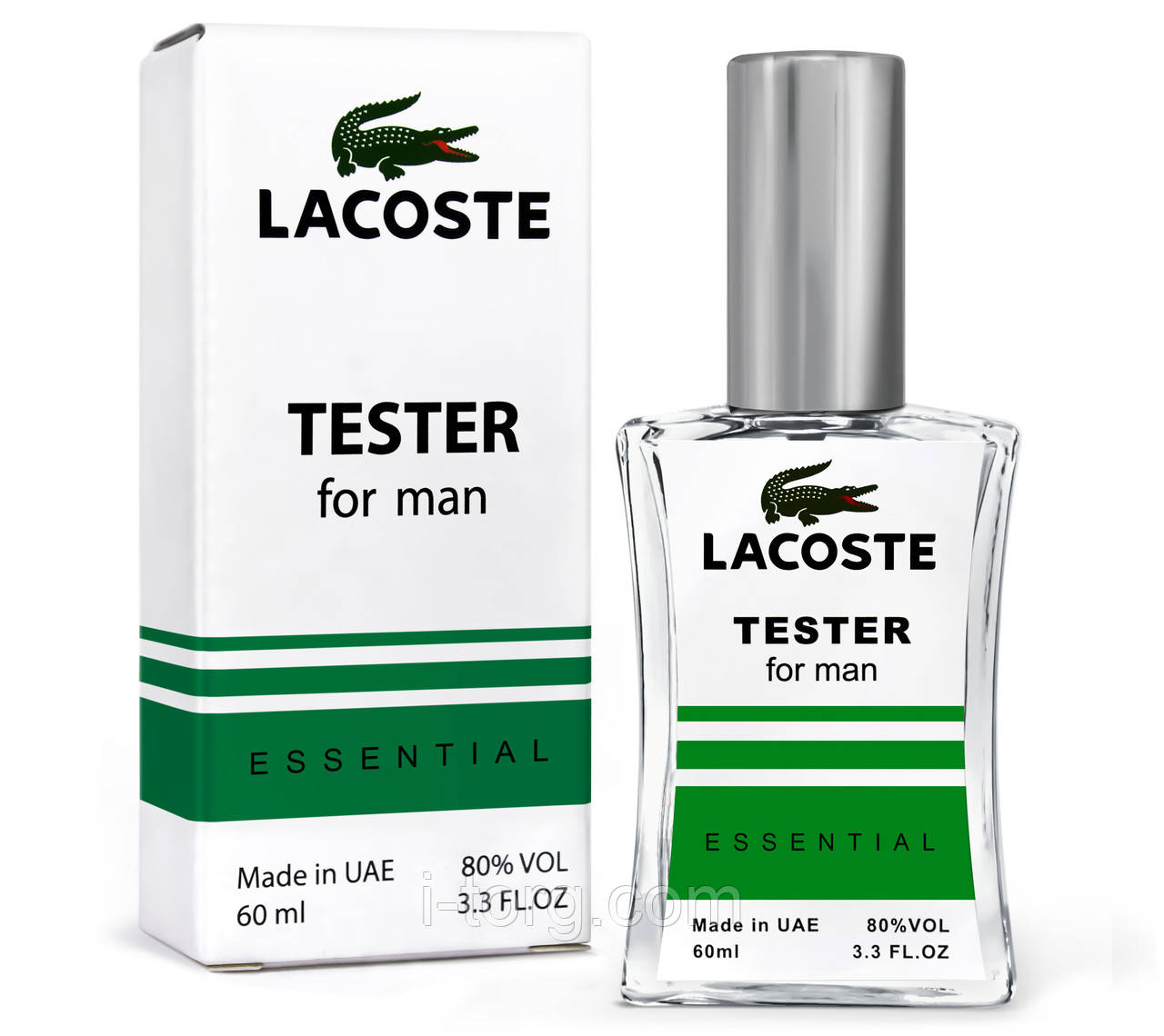 Тестер чоловічий Lacoste Essential, 60 мл. NEW