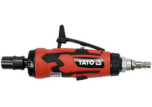 ПРЯМА ПНЕВМАТИЧНА ШЛІФУВАЛЬНА МАШИНА YATO 1/4" 25000 ОБ/ХВ 113 Л/ХВ, фото 3