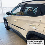 Молдинги на двері для Hyundai Tucson NX4 2020+, фото 7