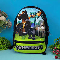 Портфель дитячий рюкзак для хлопчика майнкрафт (Minecraft)