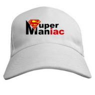 Чоловіча кепка бейсболка з Supermaniac логотип Супермен