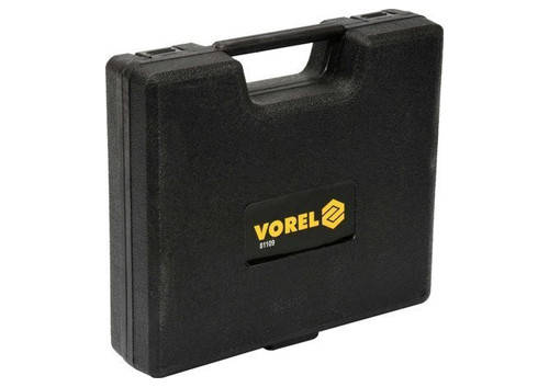 Шліфувальна пневматична кутова VOREL 1/4" 3 і 6 мм 22000 об/хв 127 л/хв + насадки + кейс, фото 5