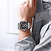 Чоловічий наручний годинник Curren Wild, оригінальний кварцовий годинник на металевому браслеті, годинник з секундоміром, фото 3