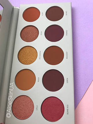 Палетка тіней Morrhe X Jaclyn Ring The Alarm Eyeshadow Palette, фото 3