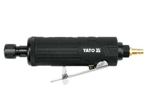 ШЛІФУВАЛЬНА ПНЕВМАТИЧНА КУТОВА YATO 1/4" 3 І 6 ММ 20000 ОБ/ХВ 160 Л/ХВ, фото 3