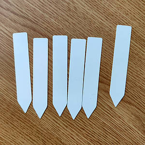 Етикетки, що втикаються в ґрунт PPGL 1,8x10, білі, 100 шт (Польща)