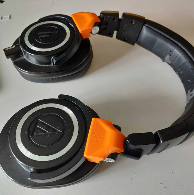 Broken M50 X Audio-Technica ATH-M50x Monitor Headphones (White