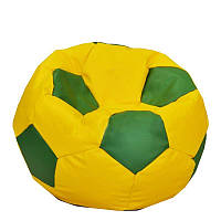 Бескаркасное кресло мяч 80 х 80 см Жёлто-зеленое