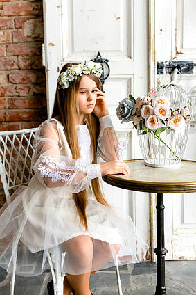 Вишитий костюм для дівчинки Фея