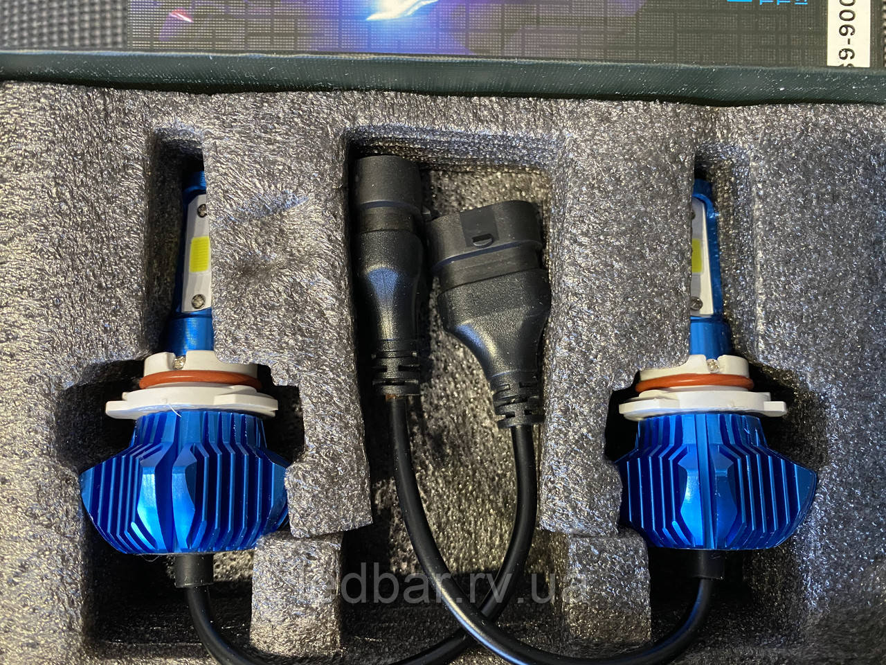 Автомобільні світлодіодні лампочки для фар LED HB3 S9, 2 шт