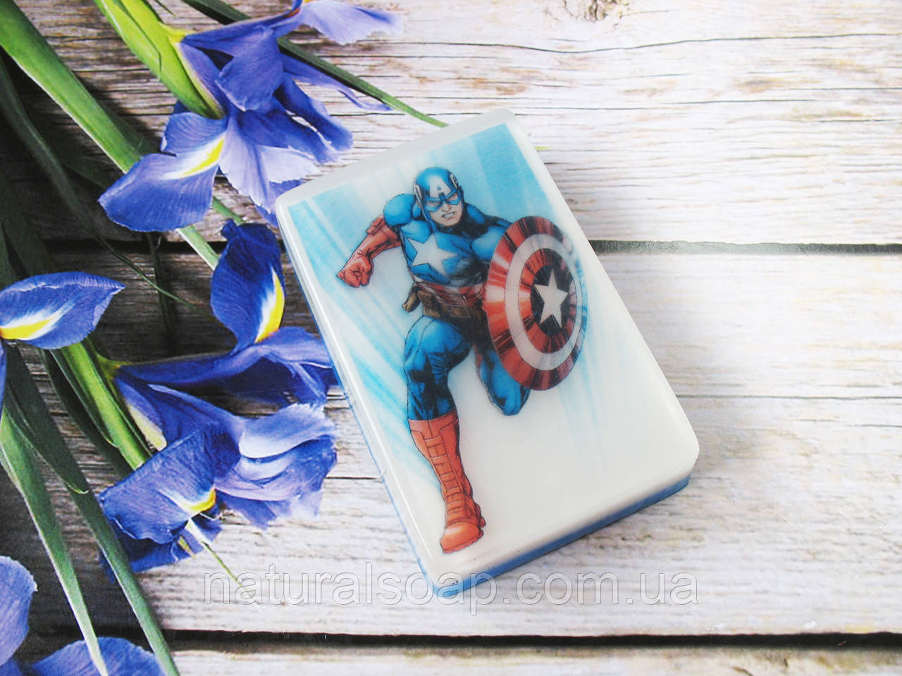 Сувенірне мило ручної роботи " дитяче "Супергерой"