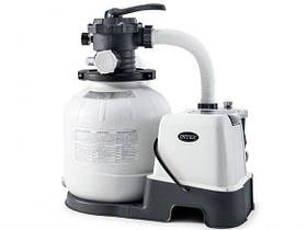 Фільтр - насос пісочний з хлоргенератором Intex 26676 об'єм 6000 л/год  для басейнів до 32 000 л