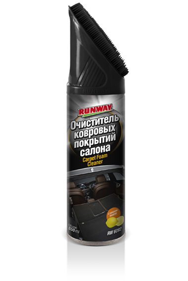 Очищувач килимових покриттів RUNWAY Carpet Foam Cleaner