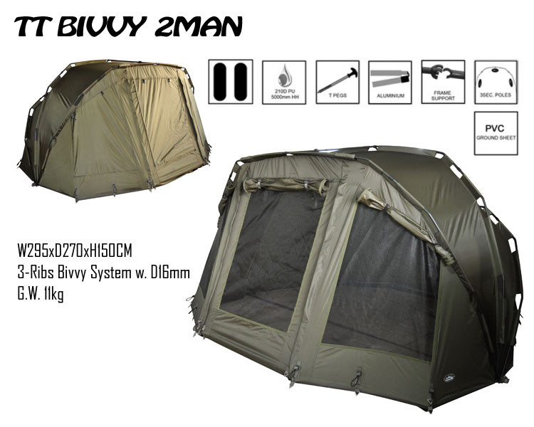 Намет коропова для риболовлі TT BIVVY MAN 2