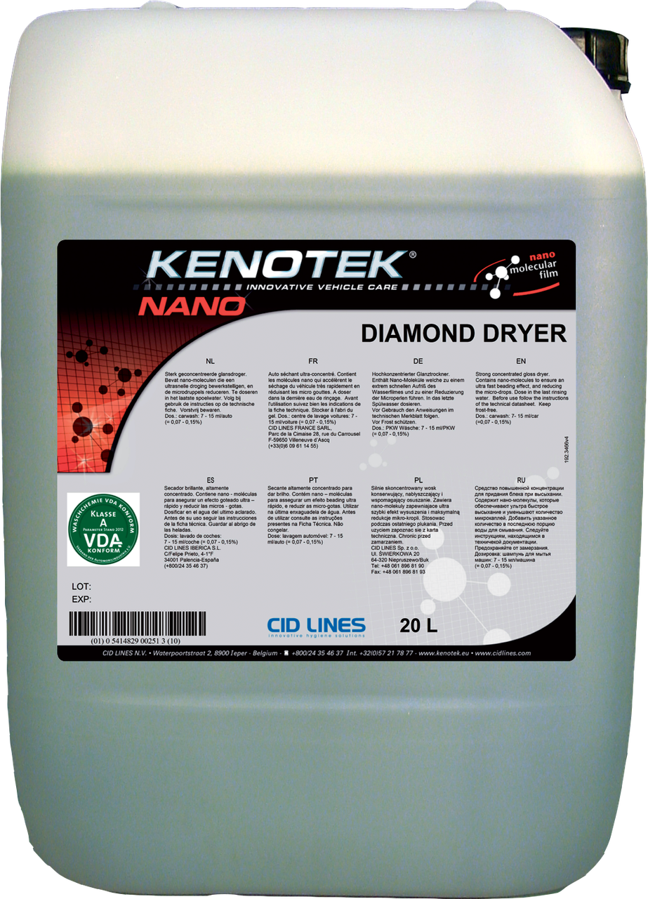 Diamond Dryer - нановоск, ускоритель сушки,5л. - фото 1 - id-p200812644