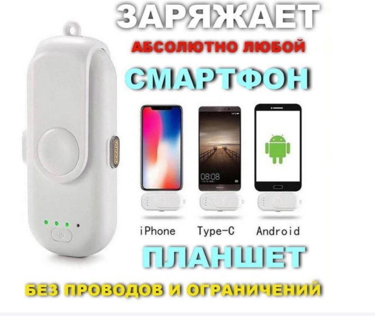 Універсальна батарея Magnetic PowerBank