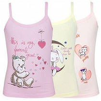 Майки дитячі для дівчаток ТМ Baykar, Туреччина оптом р.1 (98-104 см)