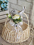 Топер з пташкою на Великодній кошик, пасхальний декор., фото 7