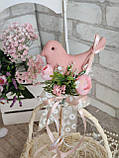 Топер з пташкою на Великодній кошик, пасхальний декор., фото 4