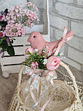 Топер з пташкою на Великодній кошик, пасхальний декор., фото 8
