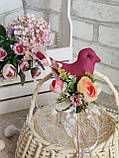Топер з пташкою на Великодній кошик, пасхальний декор., фото 7
