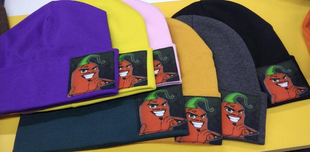 Купить Шапки Эдисон перец из рибаны шапки рибана весна осень эдисон