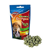 Дробоси для гризунів Овочеві Trixie Vitamin Drops (Триксі вітамін дропс) 75г