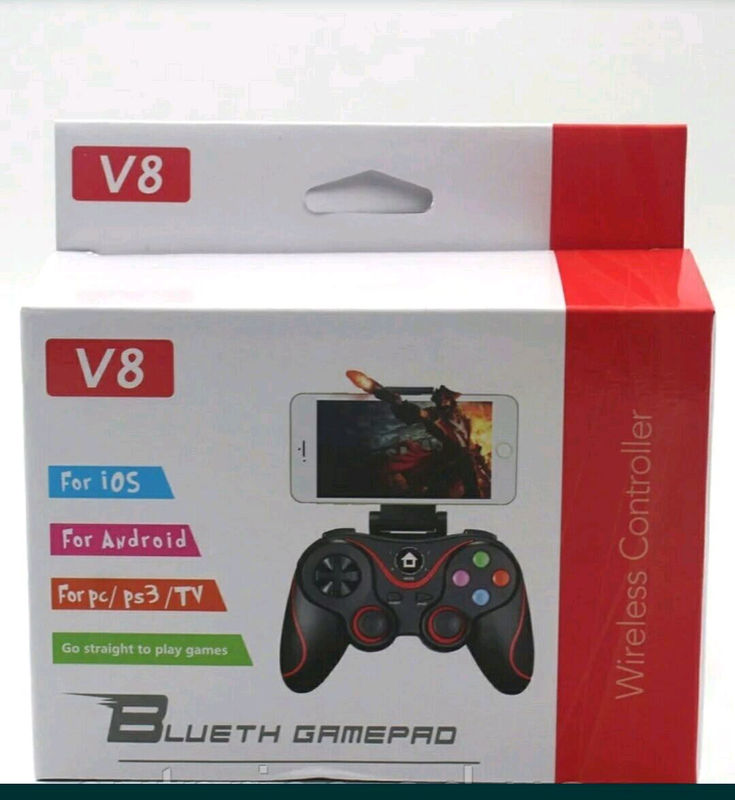 Геймпад джойстик V8 Bluetooth бездротовий для андроїд Mega Shopping Fun