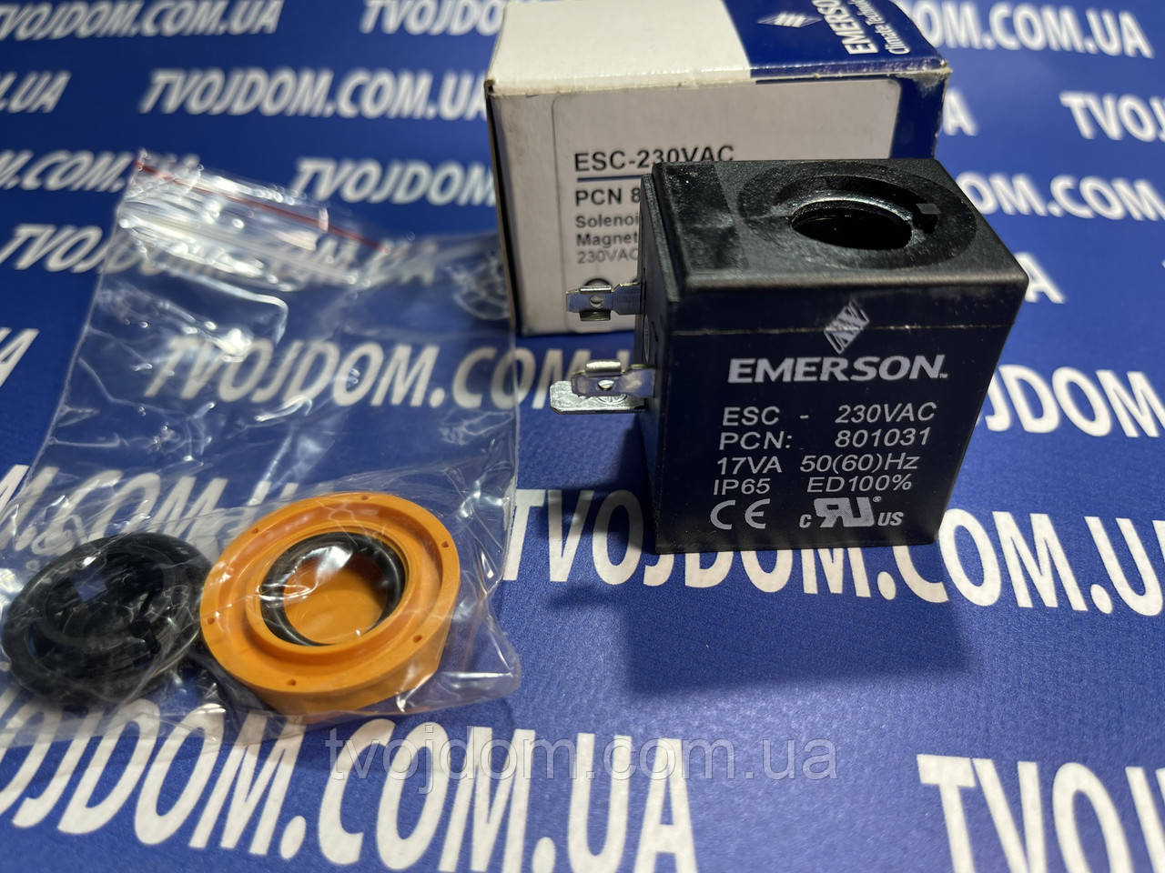 Котушка соленоїдна Alco Emerson PCN 801031 (17VA)