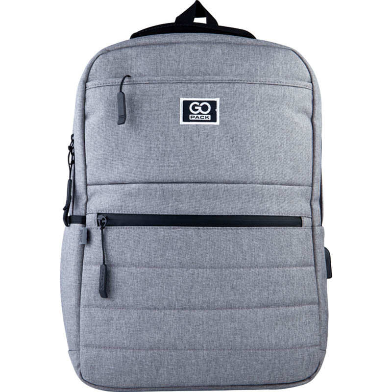 Рюкзак для міста GoPack 167 City GO21-167M-1 42х31х11 см 600 г 16 л сірий