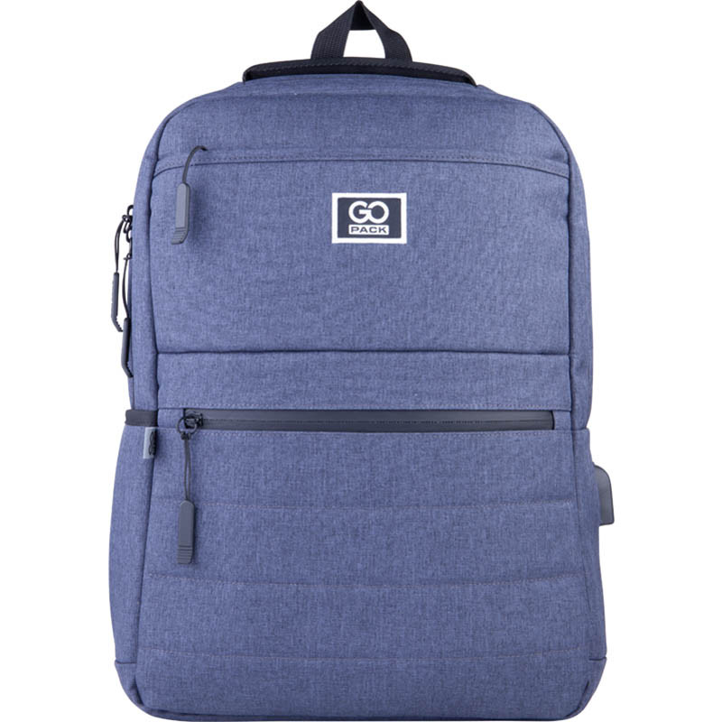 Рюкзак для міста GoPack 167 City GO21-167M-3 42х31х11 см 600 г 16 л синій