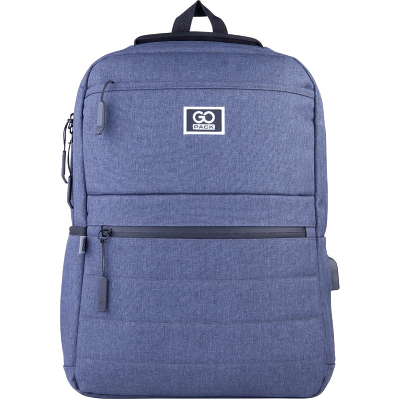 Рюкзак для міста GoPack 167 City GO21-167M-3 42х31х11 см 600 г 16 л синій, фото 1