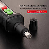 Детектор горючих газів HABOTEST HT61 портативний зумер, лсд дисплей, зумер, фото 5