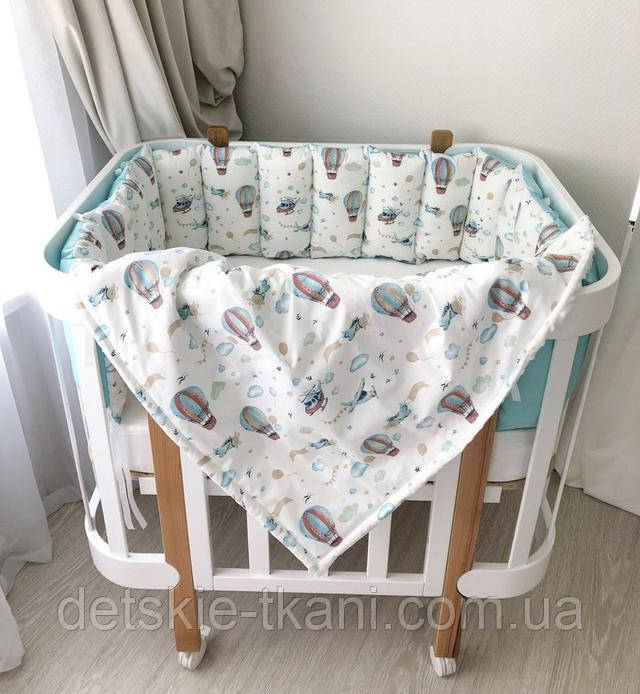 дитяча тканина з повітряними кулями