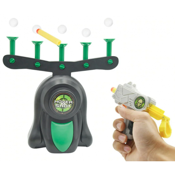 Дитяча захоплива іграшка Hover Blast Стрільба по кульках Летючі мішені