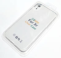 Чехол 2 мм для iPhone XR силиконовый прозрачный Case Silicone Clear 2.0mm