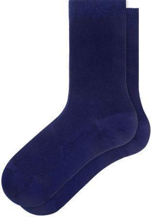 Шкарпетки чоловічі рифлення Bross сині оптом