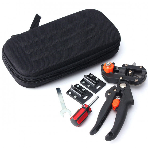 Секатор привівальний Grafting Tool SC-8201 професійний 3 леза для щеплення рослин