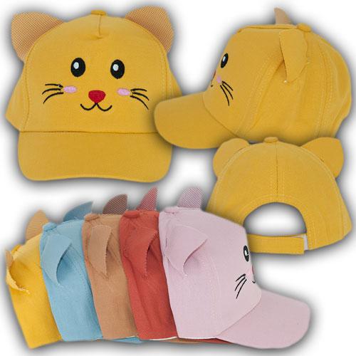 Літня кашкет з вушками для дітей