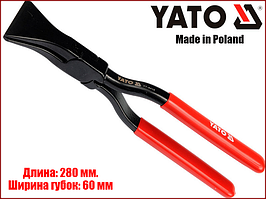 Кліщі затискні покрівельні  180° 280 мм Yato YT-5415