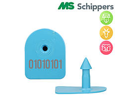 Бірка АРКА Номерна №1-50 (уп/50шт), синього кольору MS SCHIPERS.