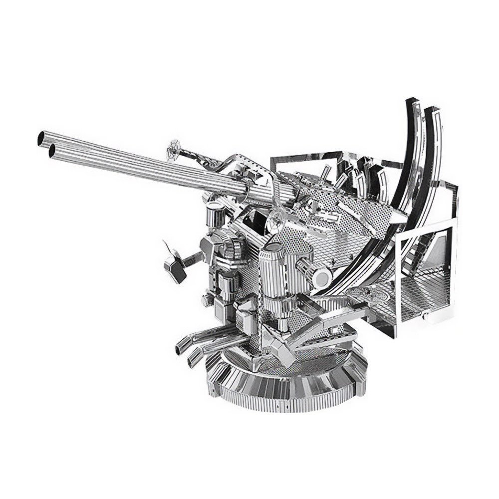 Металевий 3D-пазл (конструктор) US Anti-Aircraft Gun