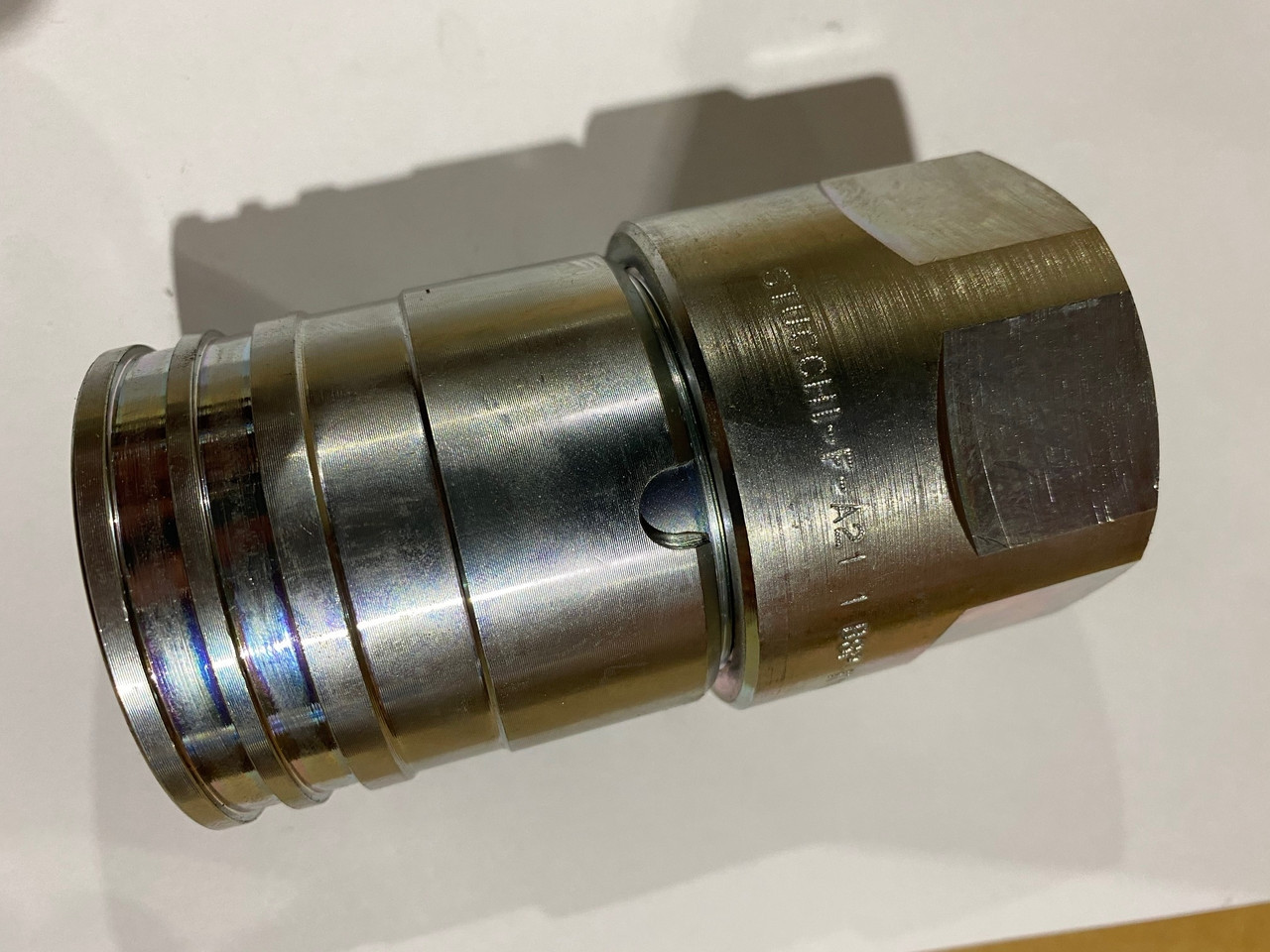 Швидкороз'ємна муфта з плоским торцем ISO16028, фото 1