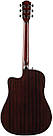 Електро-акустична гітара FENDER CD-140SCE ALL MAHOGANY (кейс в комплекті), фото 8